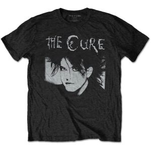 Band Shirts The Cure Robert Illustration T-Shirt Black