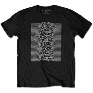 Band Shirts Joy Division Unknown Pleasures T-Shirt Black