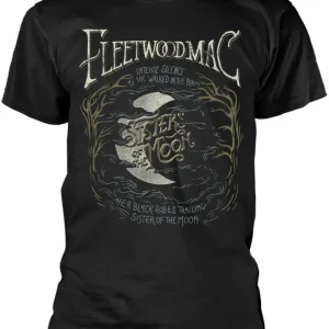 Band Shirts Fleetwood Mac Sisters Of The Moon T-Shirt in Black