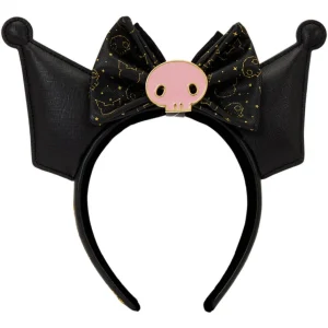 Loungefly Sanrio Kuromi 20th Anniversary Headband Black