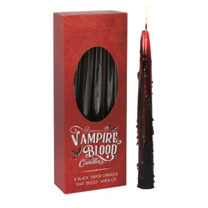 Succubus Home Vampire Blood 8 Candles Black