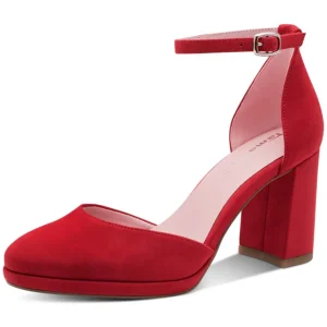 Tamaris Farrah 50's Pumps Red