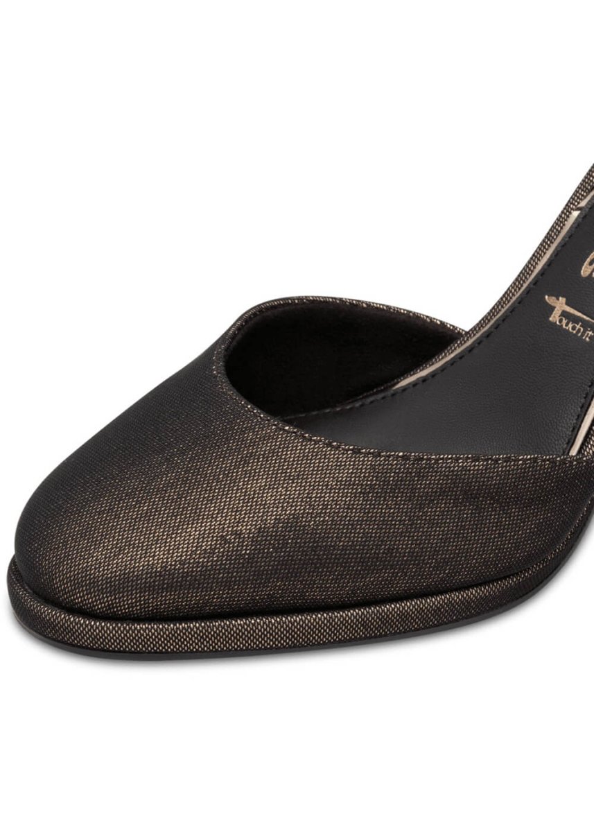 Tamaris Farrah Glam Vegan 70's Pumps Copper - Imagen 3